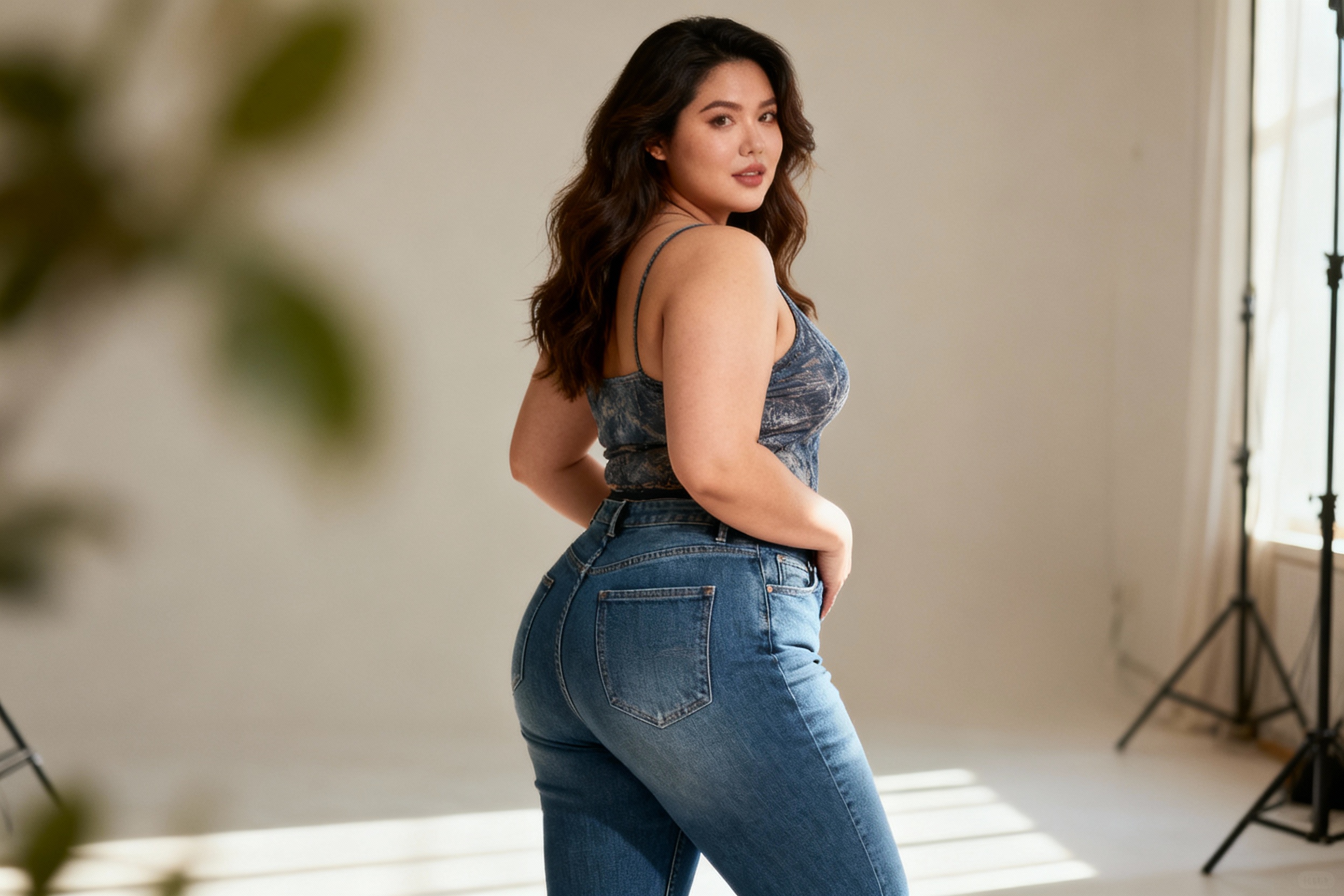 Best jeans fit tips for curvy bodies