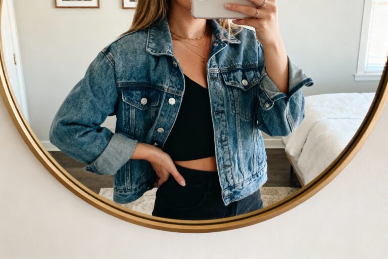 Casual outfits with a denim jacket