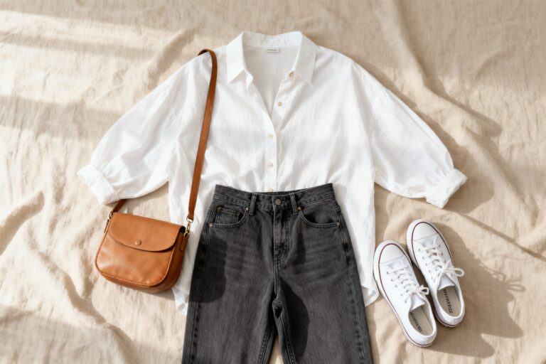 Casual outfits with neutral colors