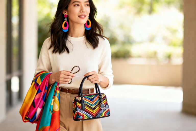 How to add color with accessories