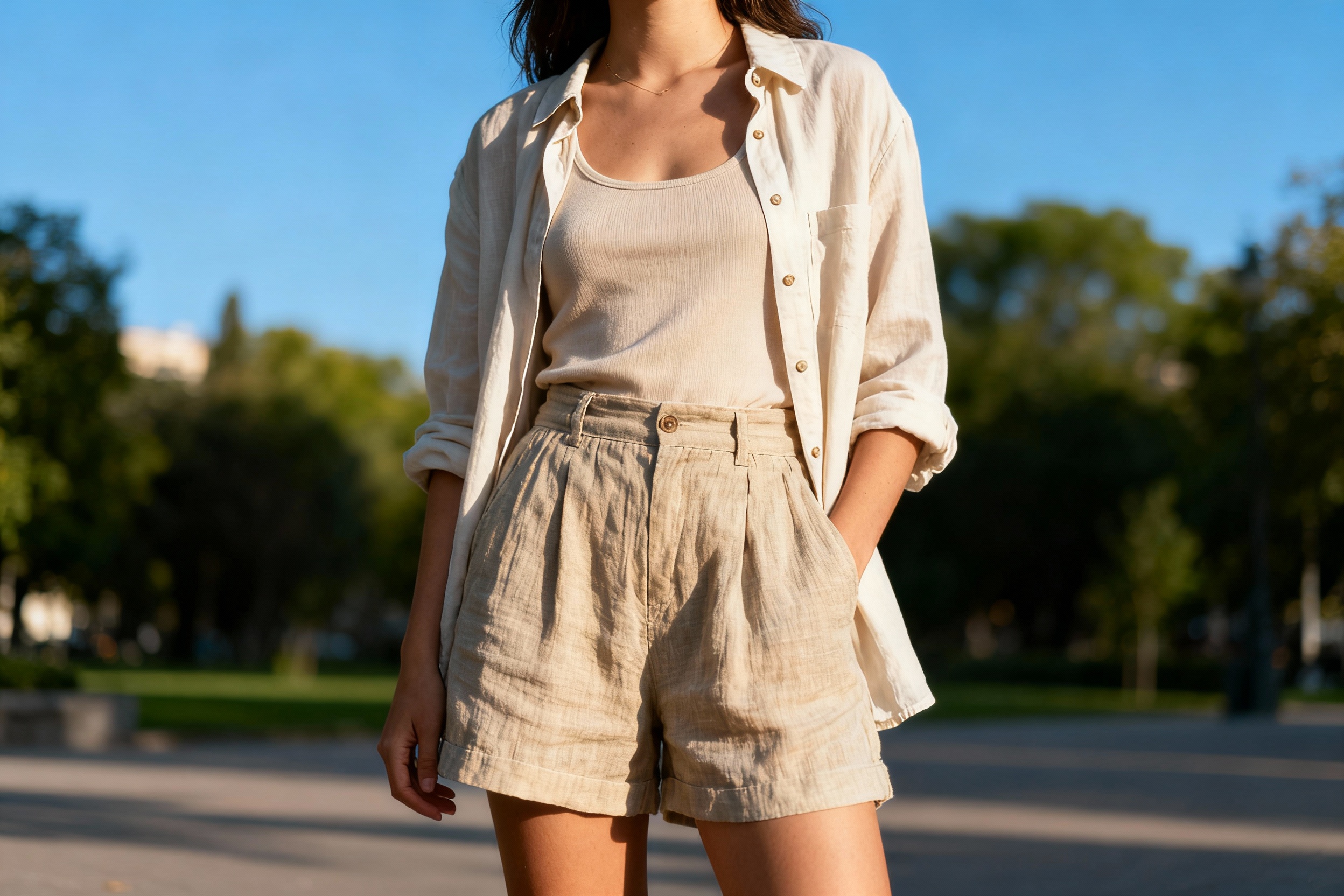 How to layer in warm weather