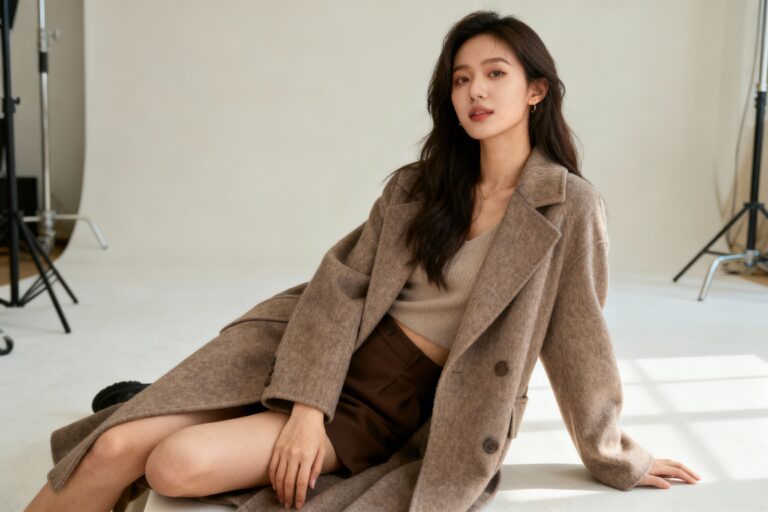 How to style long coats with proportions