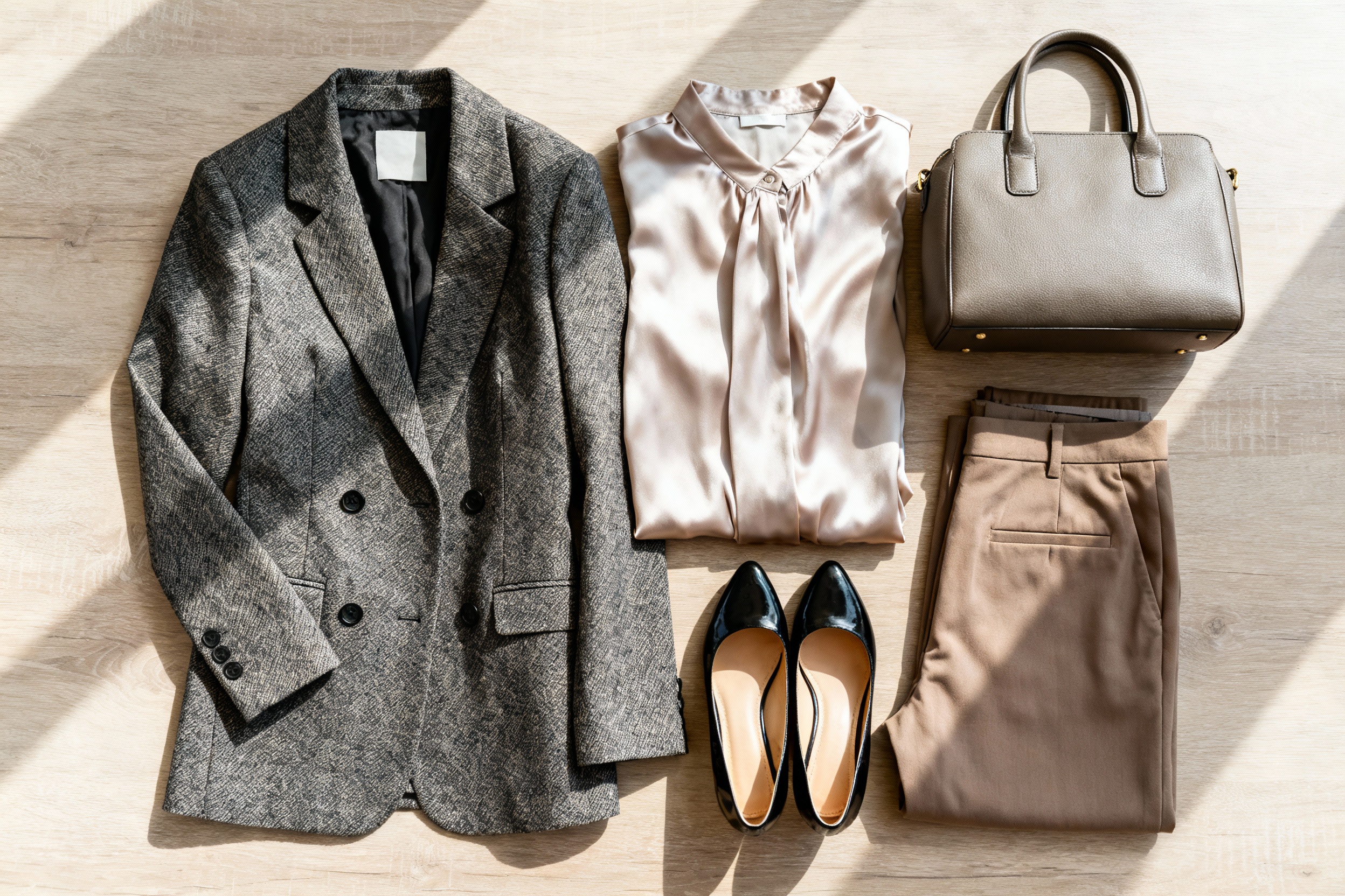 Seasonal capsule wardrobe for work