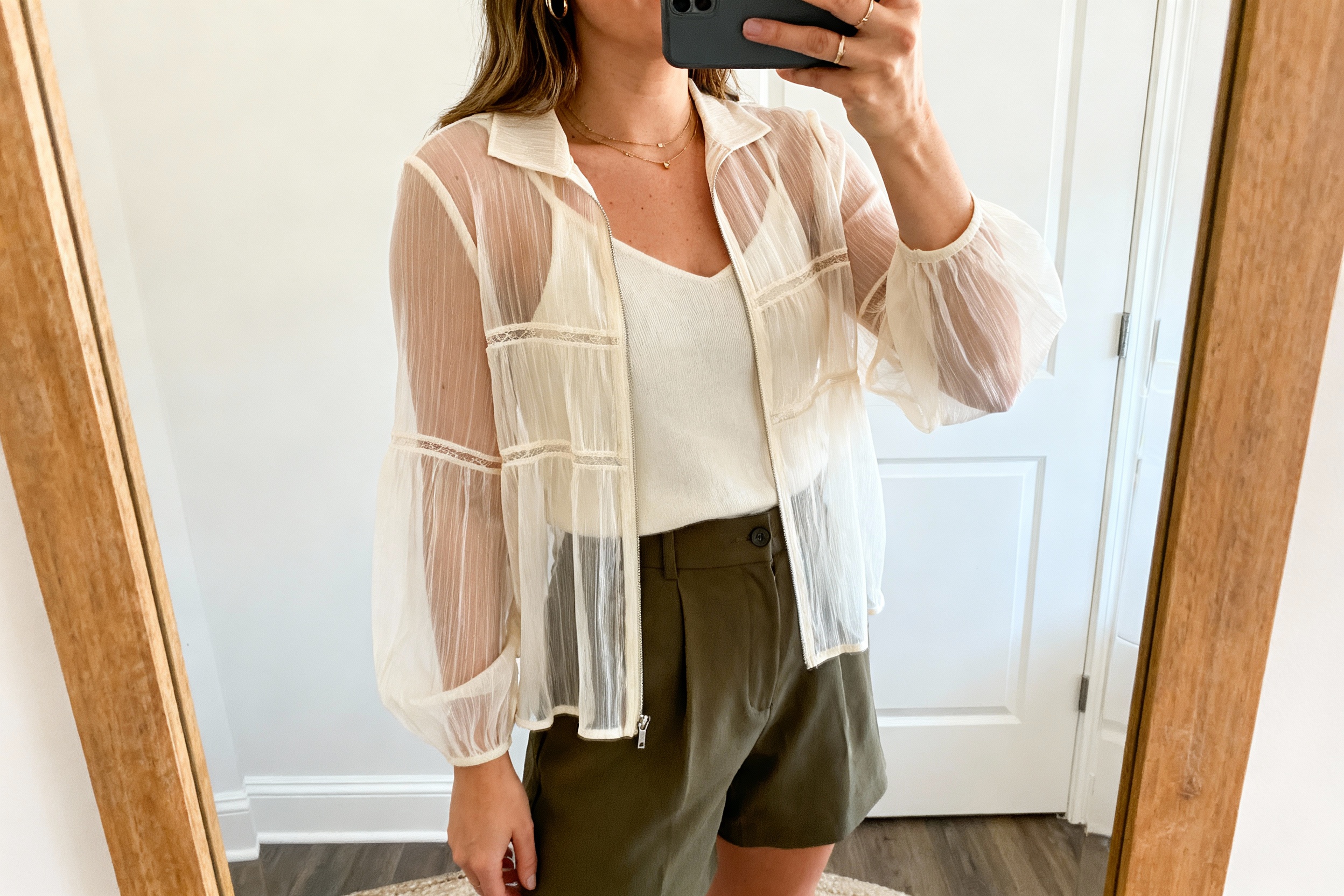 See-through seasonal capsule wardrobe plan